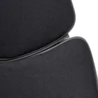 Justerbar drejelig kontorstol i stål og polyester - Luigio Viadurini