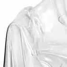 Lænestol moderne design plexiglas Paris, fremstillet i Italien Viadurini