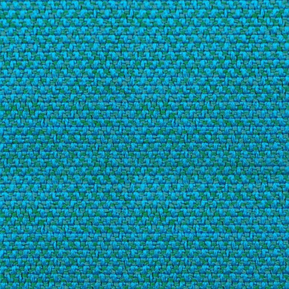 Højkvalitets lænestol i stof med metalbund lavet i Italien - Bergen Viadurini