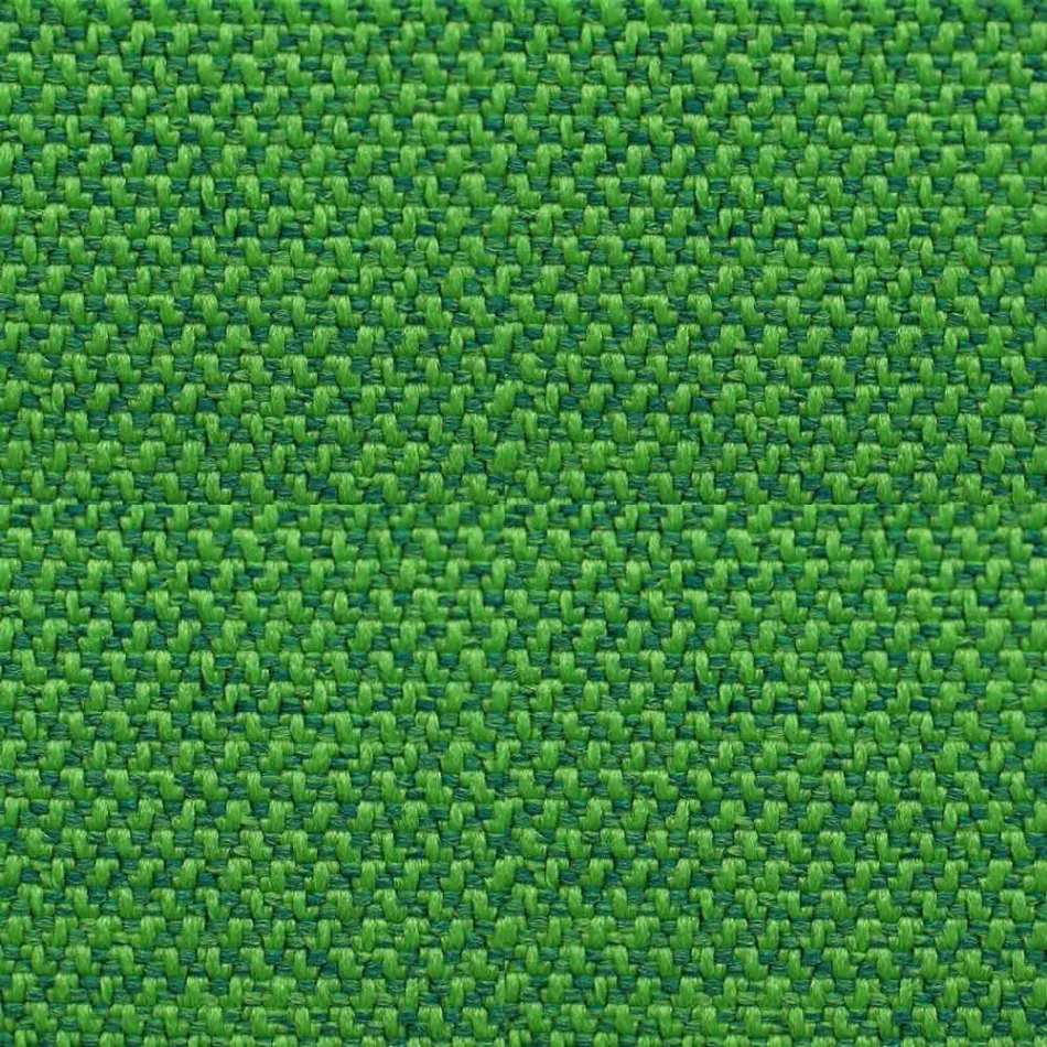 Højkvalitets lænestol i stof med metalbund lavet i Italien - Bergen Viadurini