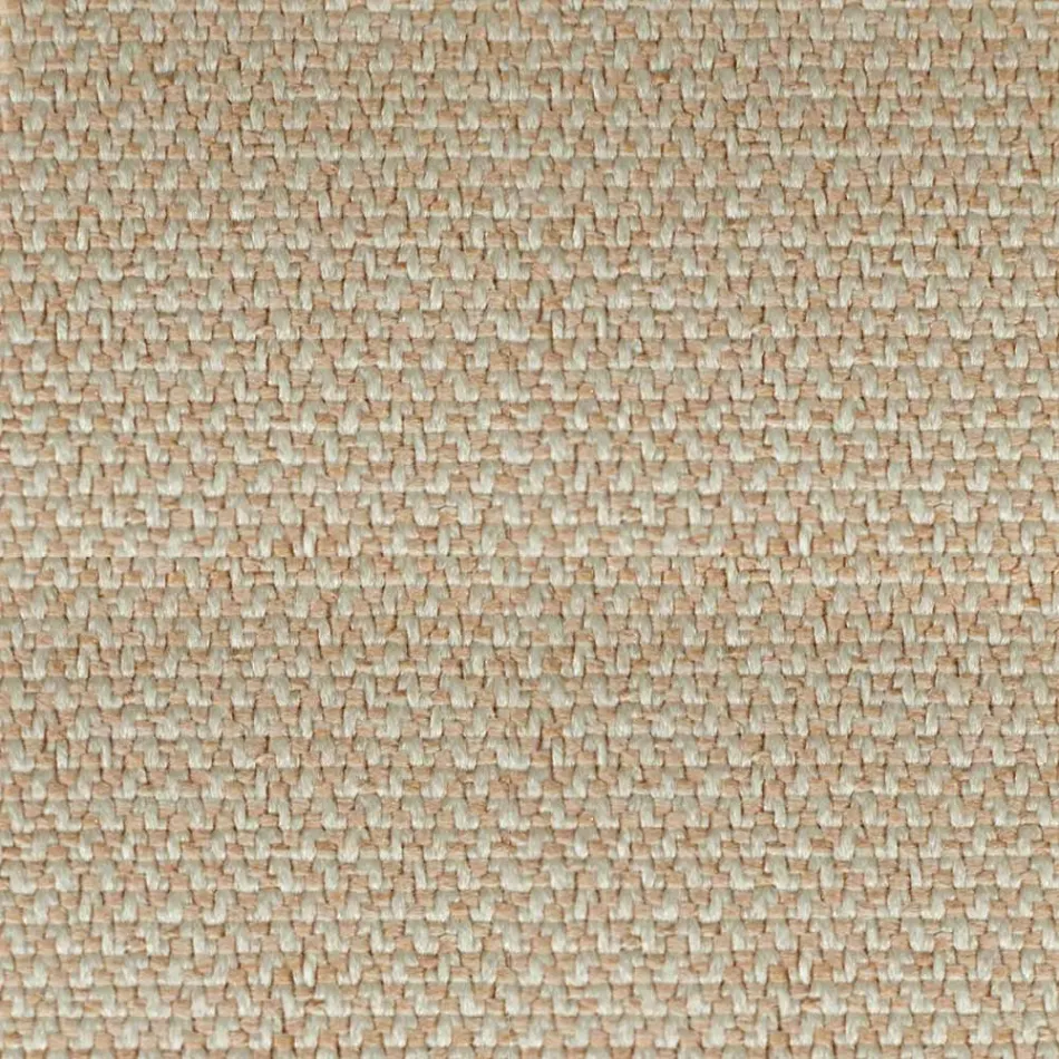 Højkvalitets lænestol i stof med metalbund lavet i Italien - Bergen Viadurini