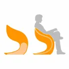 Intern eller ekstern design lænestol i hvid polyethylen - Petra fra Myyour Viadurini