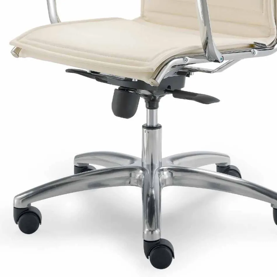 Retningsbestemt kontorstol koskind blomst skrive Agata Viadurini