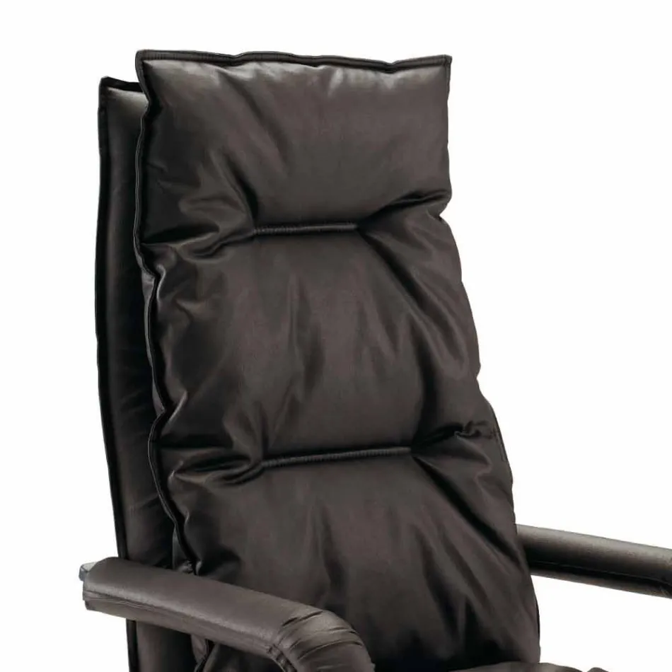 Moderne Executive stol Office-kunstlæder Gemma Viadurini