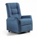 Lift Chair Relax Lift med 2 luksusmotorer i stof - Victoire