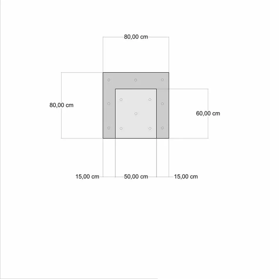 Lænestol i etnisk lounge i lappet stof eller fløjlsfiber Viadurini