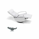 Moderne design 2-motor drejelig lænestol fremstillet i Italien Cassia Viadurini