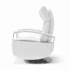 Moderne design 2-motor drejelig lænestol fremstillet i Italien Cassia Viadurini