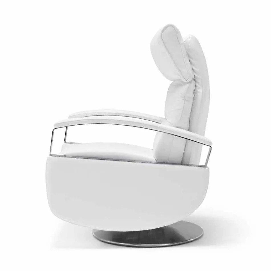 Moderne design 2-motor drejelig lænestol fremstillet i Italien Cassia Viadurini