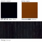 Drejelig lænestol med træbund lavet i Italien - sommerfugl Viadurini