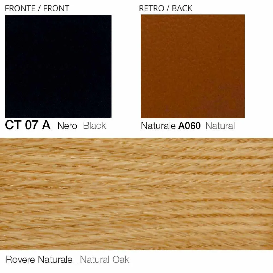 Drejelig lænestol med træbund lavet i Italien - sommerfugl Viadurini