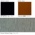 Drejelig lænestol med træbund lavet i Italien - sommerfugl Viadurini