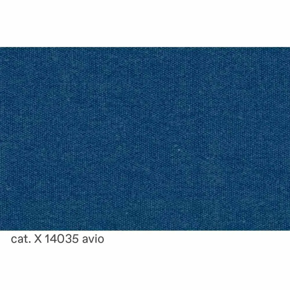 Lænestol i sortbejdset aske med polstring i bomuld fremstillet i Italien - Peleo Viadurini