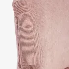 Pine Wood Lænestol og Velvet Effect Seat Coste 4 Finishes - Molly Viadurini