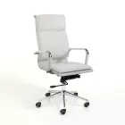 Syntetisk læderlænestol i 3 forskellige finish - Neon Viadurini