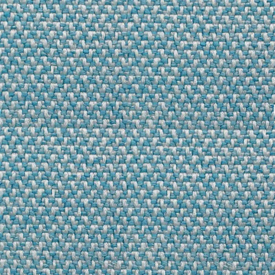 Stoflænestol med luksus drejefod i metal lavet i Italien - Bergen Viadurini