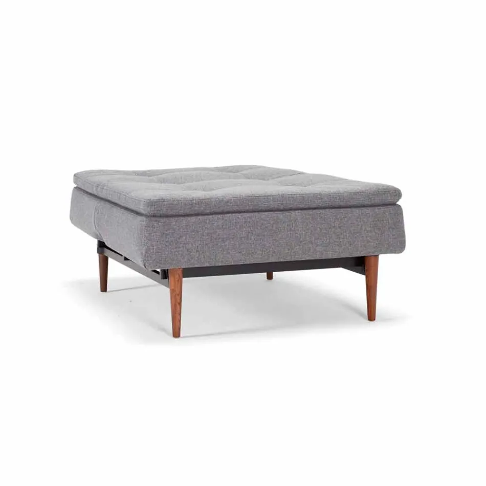 Blå lænestol justerbar seng i tre positioner Dublexo Viadurini