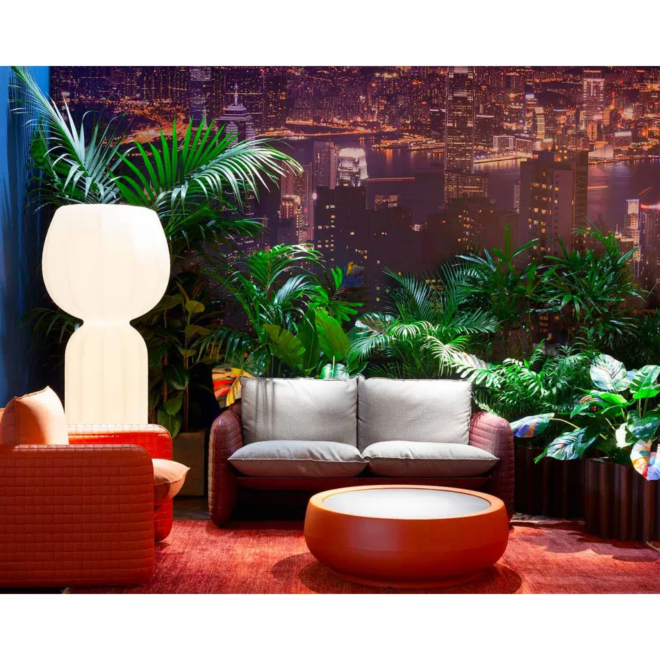 Lounge stol med vandtætte puder til udendørs - Mara Slide Viadurini