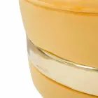 Minifarvet lænestol af moderne design i træ og stof - Koah Viadurini