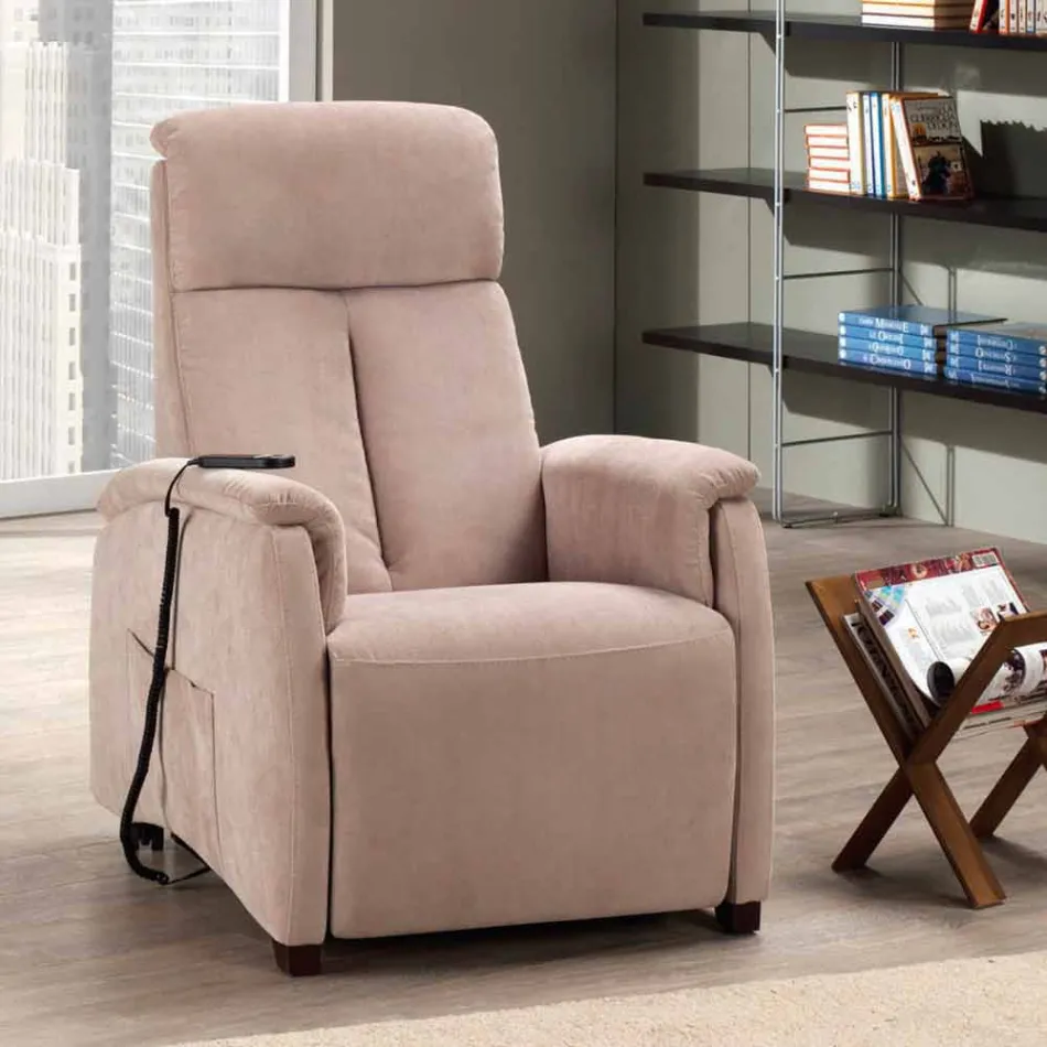 Motoriseret lænestol alzapersona Via Venezia 1 motor Viadurini