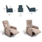 Via Venezia motoriseret løftestol med to motorer Viadurini