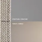 Udendørs lænestol i stål og reb med hynder Made in Italy - Helga Viadurini