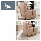 Afslappende lænestol med 1 motor Via Verona Viadurini