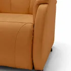 Afslappende lænestol i rose design med 2 motorer, fremstillet i Italien Viadurini