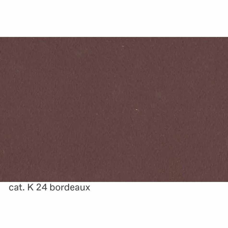 Polstret og læderbetrukket lounge lænestol fremstillet i Italien - Centauro Viadurini