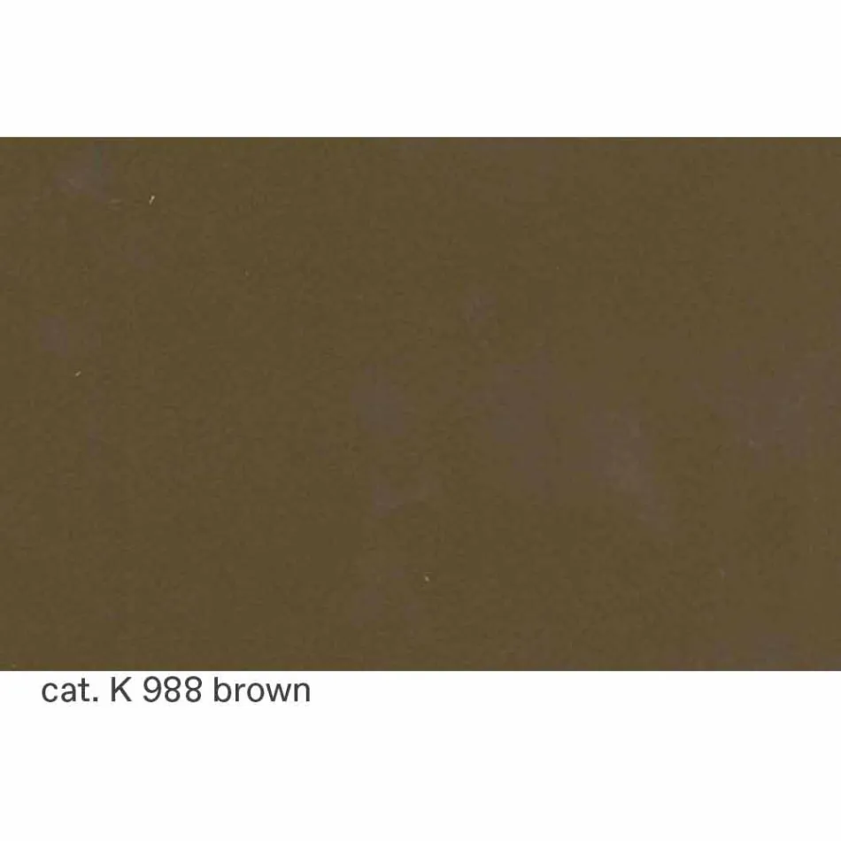 Stue lænestol beklædt med læder med træfødder fremstillet i Italien - Pegolo Viadurini