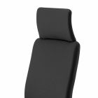 Drejeligt ergonomisk design kontorstol med armlæn og nakkestøtte - Romolo Viadurini