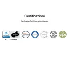 Økologisk drejeligt ergonomisk design kontorlænestol med nakkestøtte - Meliva Viadurini