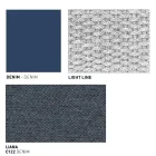 Udendørs lænestol med sædehynde Made in Italy - Noss by Varaschin Viadurini