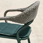 Udendørs lænestol med sædehynde Made in Italy - Noss by Varaschin Viadurini