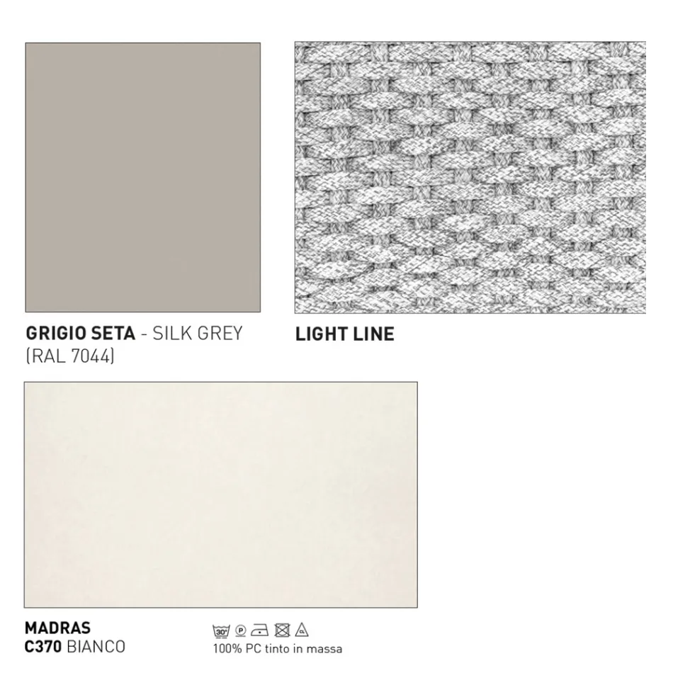 Udendørs lænestol med sædehynde Made in Italy - Noss by Varaschin Viadurini