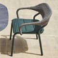 Udendørs lænestol med sædehynde Made in Italy - Noss by Varaschin