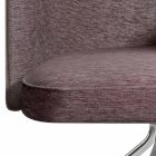 Design kontor eller stue lænestol med armlæn Fremstillet i Italien - Felix Viadurini