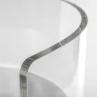Elegant gennemsigtig plexiglas lænestol fremstillet i Italien - Rachele Viadurini