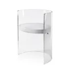 Elegant gennemsigtig plexiglas lænestol fremstillet i Italien - Rachele Viadurini