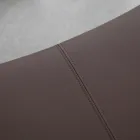 Metallænestol og øko-lædersæde Fremstillet i Italien - Mint Viadurini