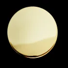 Vintage gulvstående håndklædeholder med 3 arme i messing – Brest Viadurini