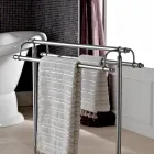 Håndklædeholder i messing i vintagestil lavet i Italien - Umaima Viadurini