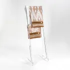 PMMA plexiglas håndklædeholder lavet i Italien - Tarzan Viadurini