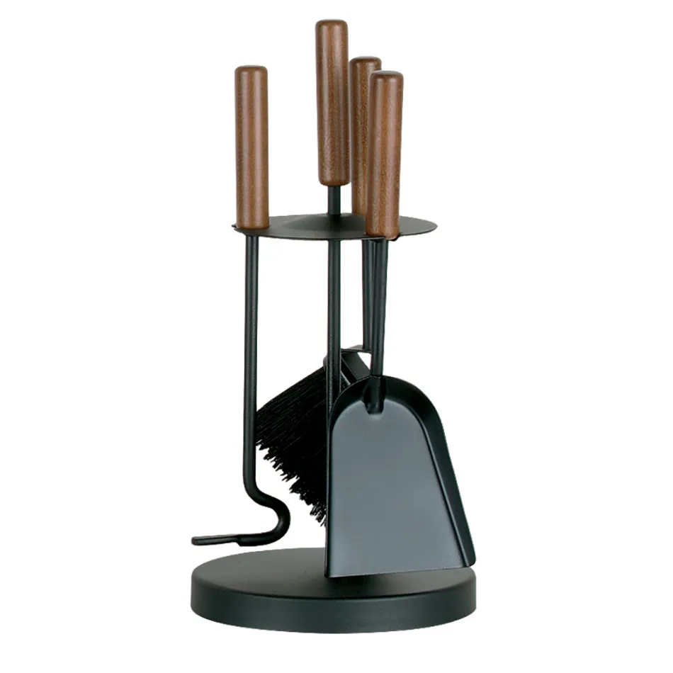 Værktøjsholder med 3 metalværktøjer i forskellige finish lavet i Italien - Darbuka Viadurini