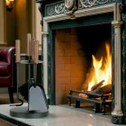 Værktøjsholder med 3 metalværktøjer i forskellige finish lavet i Italien - Darbuka Viadurini