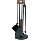 Værktøjsholder med 4 tilbehør i metal eller stål Fremstillet i Italien - Papaya Viadurini