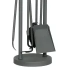 Værktøjsholder med 4 Made in Italy Pejseværktøj - Licaone Viadurini