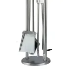 Værktøjsholder med 4 Made in Italy Pejseværktøj - Licaone Viadurini