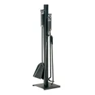 Værktøjsholder med krog, klemme, fejeskuffe og børste Fremstillet i Italien - Geisha Viadurini