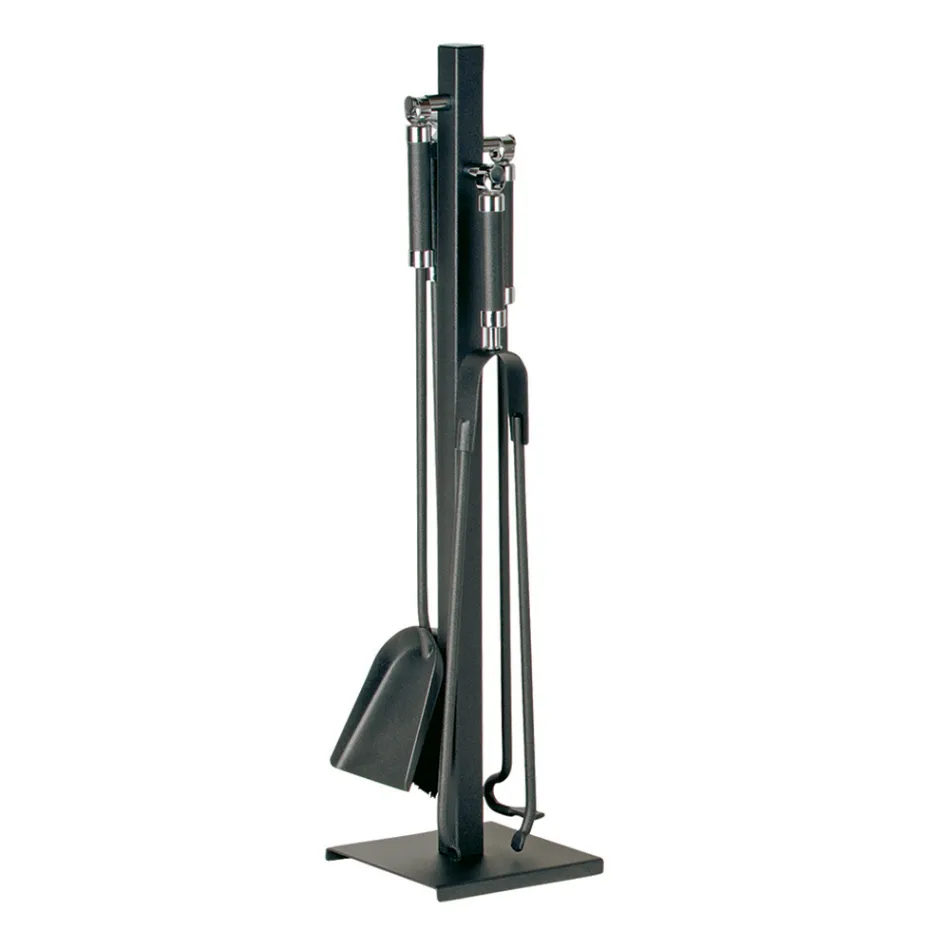 Værktøjsholder med krog, klemme, fejeskuffe og børste Fremstillet i Italien - Geisha Viadurini